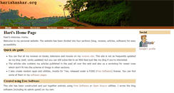Desktop Screenshot of harishankar.org
